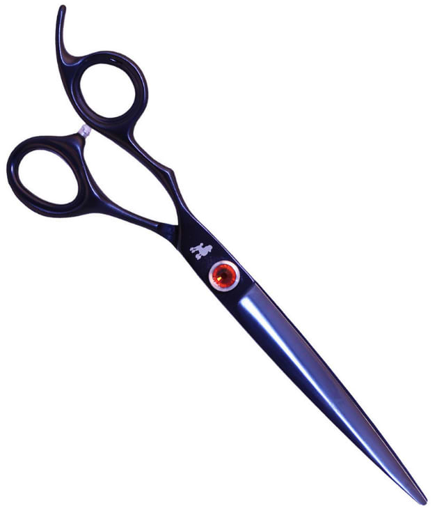 Ножиці для стрижки котів і собак Dezynadog Ignis 7 Straight Lefty Scissor (5052372070223)