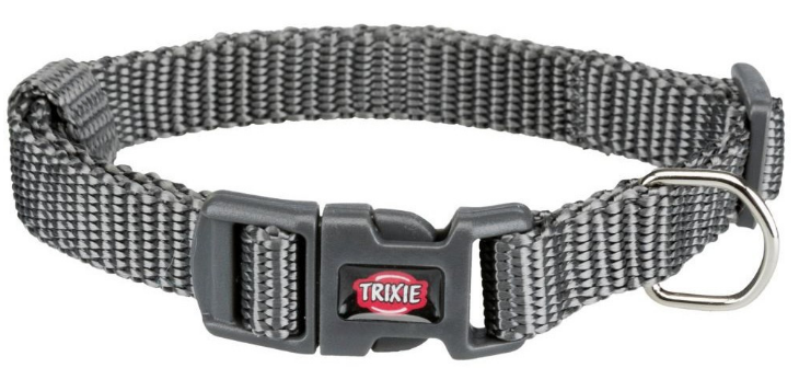 Ошейник для собак Trixie Premium XS–S 22–35 см Графитовый (4053032019591)
