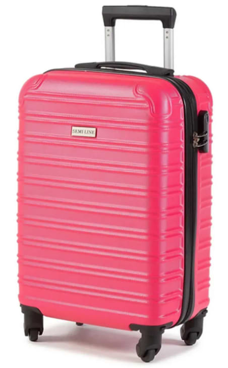 Чемодан Semi Line 20" (S) Rose (T5491-2)
