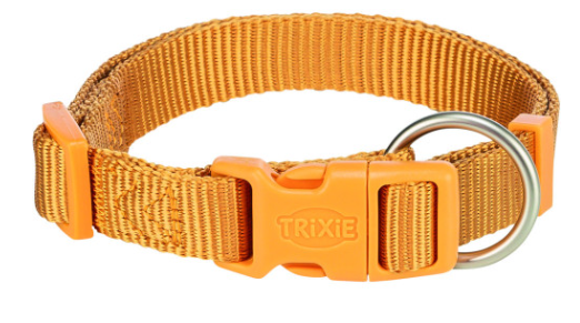 Ошейник для собак Trixie Premium S–M 30–45 см 15 мм оранжевый (4053032670785)