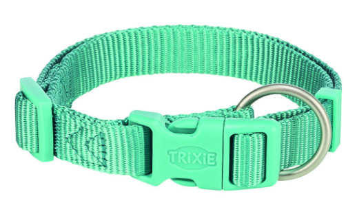 Ошейник для собак Trixie Premium S–M 30–45 см 15 мм аква (4053032670723)