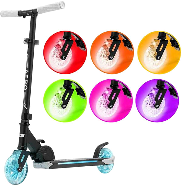 Фото - Двоколісний самокат 2E Aero RGB (AERO-125-RGB) Фото - Двоколісний самокат 2E Aero RGB (AERO-125-RGB)