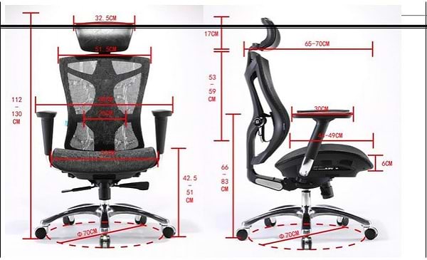 Фото - Крісло для геймерів Barsky Game Mesh Grey (GM-02)