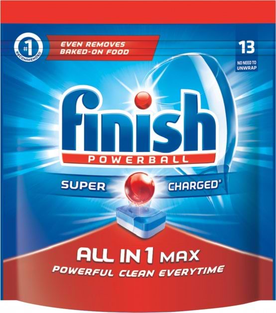 Фото - Таблетка для посудомоечной машины Finish All in 1 Max 13шт
