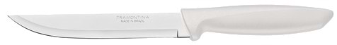 Фото - Ніж для м'яса Tramontina Plenus Light Grey 152 мм (23423/136) Фото - Ніж для м'яса Tramontina Plenus Light Grey 152 мм (23423/136)