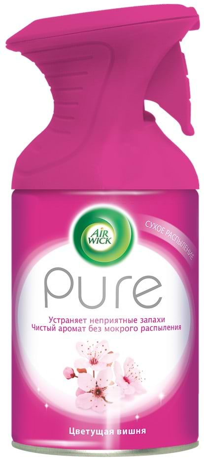 Фото - Освіжувач повітря аерозольний Air Wick спрей Вишневий цвіт 250 мл