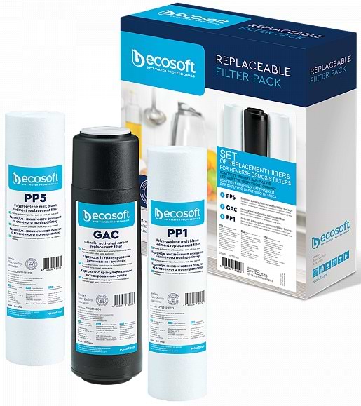 Картридж системы обратного осмоса Ecosoft 1-2-3 (CPV3ECOSTD) - Фото 1