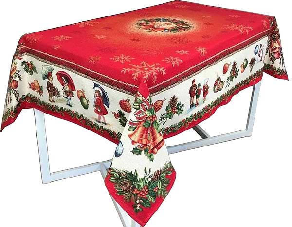 Фото - Скатерть прямоугольная Прованс 95х100 Праздник (023423) Фото - Скатерть прямоугольная Прованс 95х100 Праздник (023423)