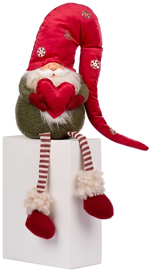 Фото - Декор New Year Гном Novogod'ko «Гном с сердцем», 51 см (973728) Фото - Декор New Year Гном Novogod'ko «Гном с сердцем», 51 см (973728)