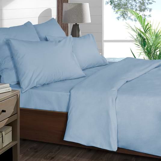 Фото - Наволочка Ярослав бязь диз.07 (голубой) (38792)