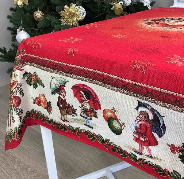 Фото - Скатерть прямоугольная Прованс 95х100 Праздник (023423)