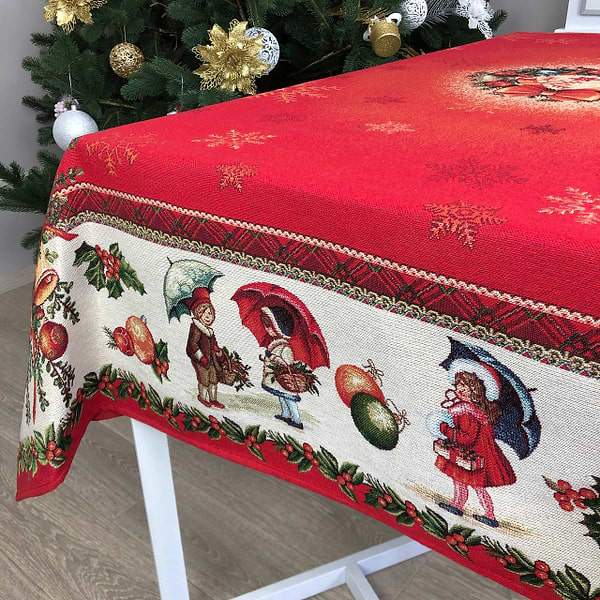 Фото - Скатерть прямоугольная Прованс 135х300 Праздник (023422)