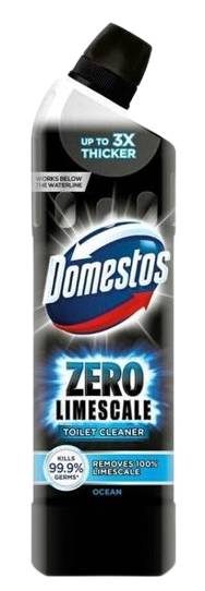 Засіб для чищення унітазу Domestos Антиналіт і антиіржа Аквамарин 750 мл - Фото 1