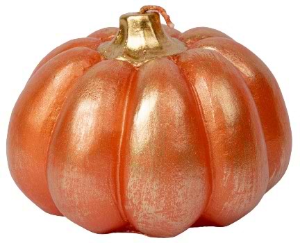 Свічка декоративна YES! Fun Гарбуз 10x7 см метал (974289)