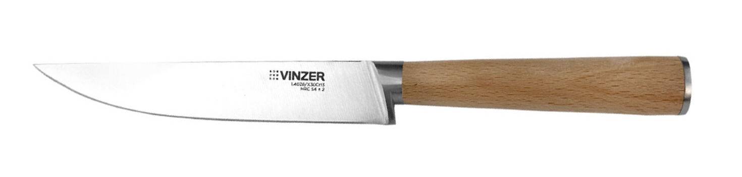 Нож кухонный Vinzer Natura Line 12 см (50611)
