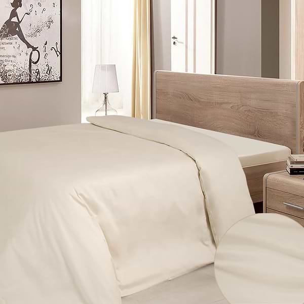 Фото - Підковдра двоспальна Ярослав сатин диз.04 (молочний) 175х215 (39694)