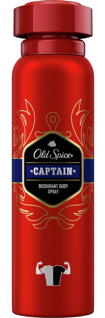 Дезодорант аерозольний Old Spice Captain 150мл - Фото 1