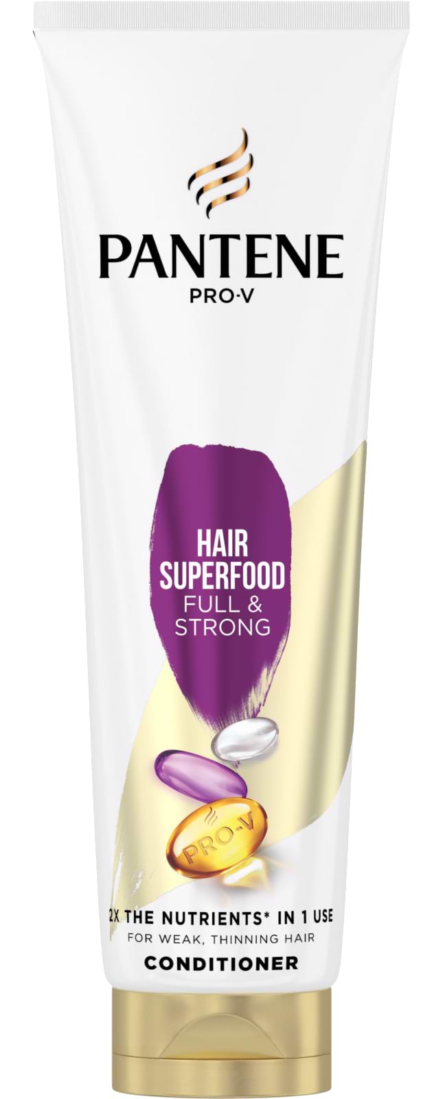 Бальзам для волосся Pantene Живильний коктейль Об'ємне та міцне 275мл - Фото 1