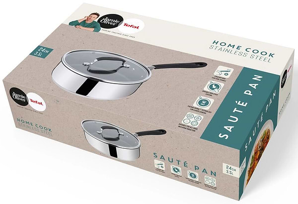 Фото - Сотейник Tefal E3033275 Jamie Oliver Home Cook  24 см