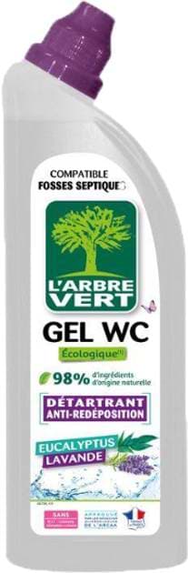 Фото - Засіб для чищення унітазу L'Arbre Vert Лаванда та Евкаліпт без барвників 750 мл (3450601045738)