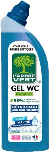 Засіб для чищення унітазу L'Arbre Vert Морська свіжість 750 мл (3450601046919)