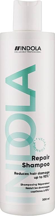 Фото - Шампунь жіночий Schwarzkopf Prof. для відновлення волосся Indola Repair 300 мл (4067971052243)
