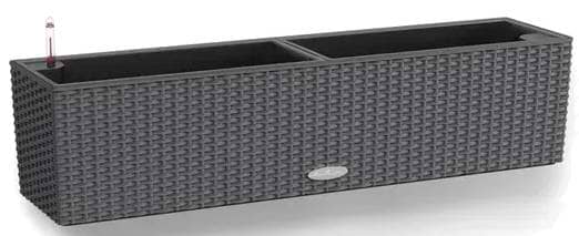 Вазон Lechuza 80\19\19 Балконера Котедж Граніт (15612)