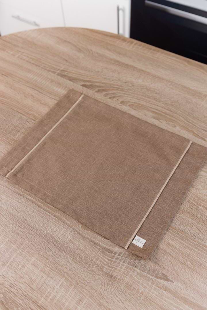 Фото - Салфетка для сервировки Прованс сет Корица коричневый 35х45 см (041119)