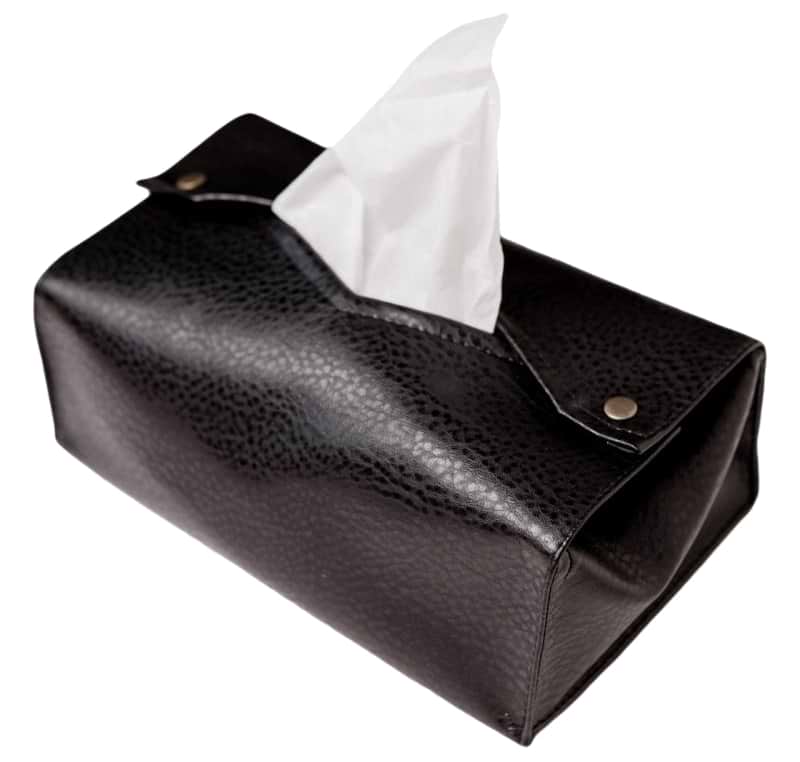 Підставка для серветок Прованс Конверт чорна 22х13х9 см (041257) - Фото 1