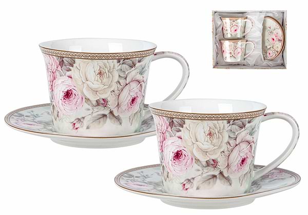 Фото - Набор чашек Lefard Английская роза 220 мл 4 пр. (924-565)