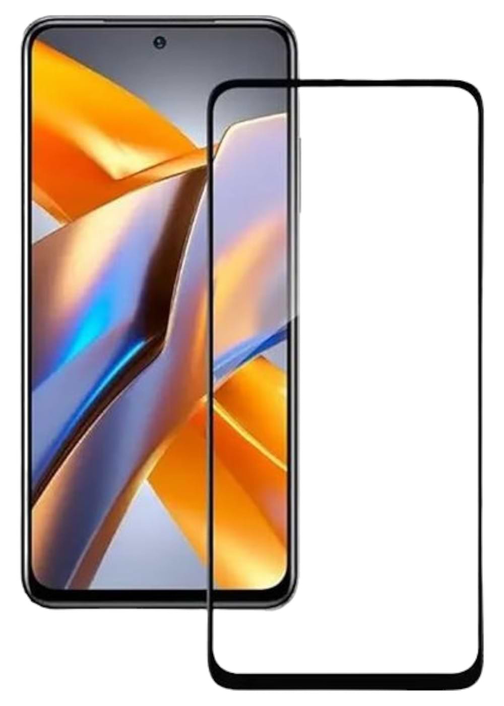 Захисне скло для смартфону BeCover for Xiaomi Poco M5s Black (709252)