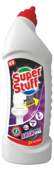 Засіб для чищення унітазу Super Stuff MAX POWER 1000 мл (SF50649)