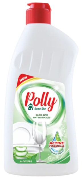 Засіб для ручного миття посуду POLLY Aloe vera 500 мл (PO50571)