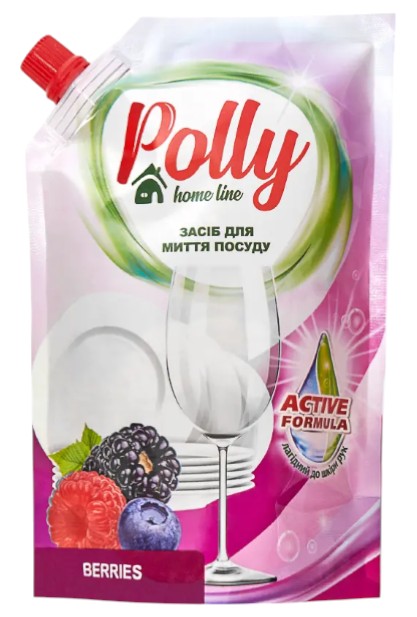 Засіб для ручного миття посуду POLLY Ягоди 500 мл (PO52148)
