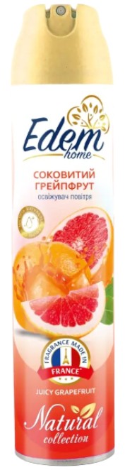 Освіжувач повітря аерозольний Edem Home Juicy grapefruit 300 мл (EH550021) - Фото 1