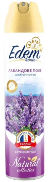 Освежитель воздуха аэрозольный Edem Home Lavender field 300 мл (EH550090) - Фото 1