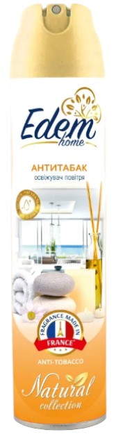 Фото - Освіжувач повітря аерозольний Edem Home ANTI-TOBACCO 300 мл (EH550120)