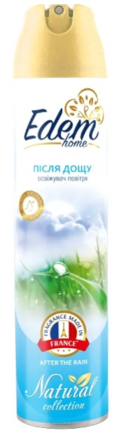 Освіжувач повітря аерозольний Edem Home After rain 300 мл (EH550137) - Фото 1