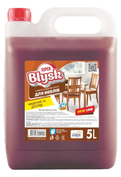 Фото - Чистящее средство универсальное Super Blysk для мебели 5 л (SB51240)