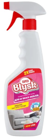 Засіб для чищення універсальний Super Blysk для м'яких меблів 0,5 л (SB50854)
