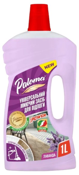 Чистящее средство универсальное Paloma для пола Лаванда 1000 мл (PE50663) - Фото 1