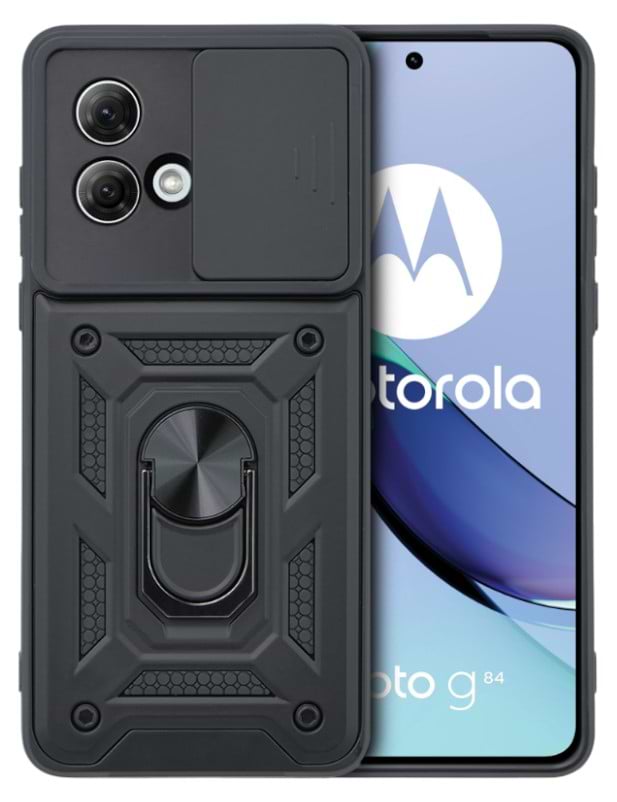 Чохол для смартфону BeCover Military for Motorola Moto G84 Black (710675)