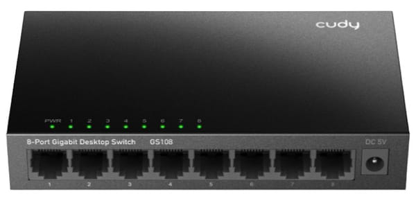 Фото - Коммутатор локальной сети (Switch) Cudy GS108