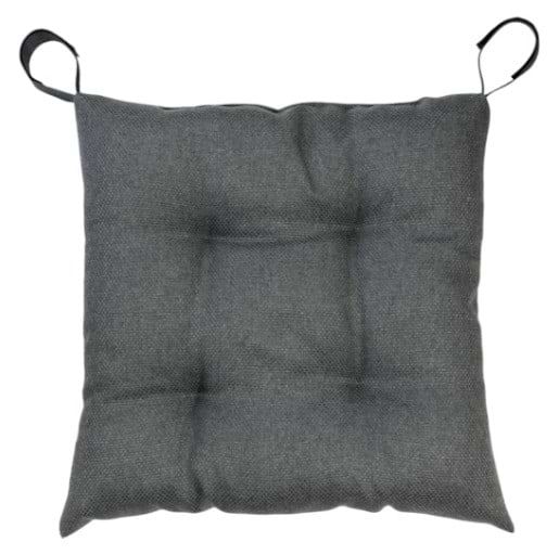 Подушка для стільця Прованс LEON графітова 40х40 см (038417)