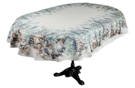 Скатерть прямоугольная Прованс Сказочные гномы 135х240 см (038463)