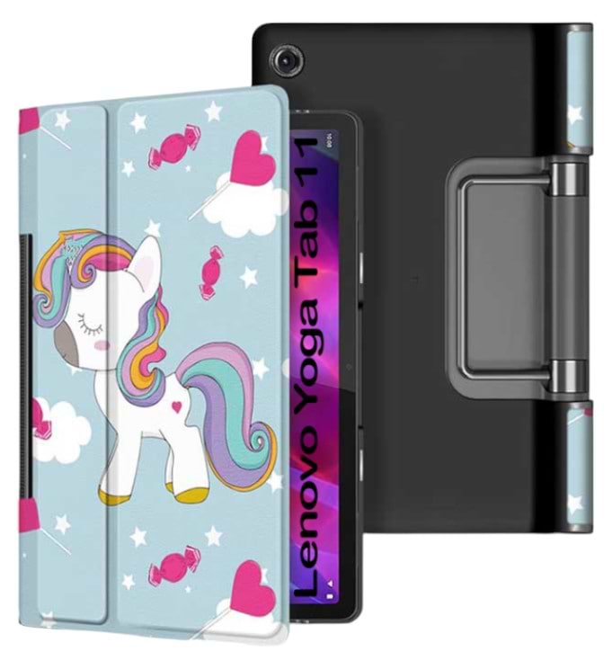 Чехол для планшета BeCover Smart Case for Lenovo Yoga Tab 11 YT-706F Unicorn (708721) - Фото 1
