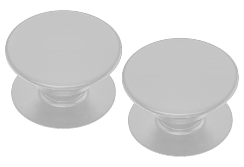 Попсокет Armorstandart Pop socket 2 шт. White (ARM77580) - Фото 1