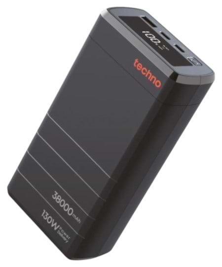 Батарея мобільна techno 38000mAh PDC130 - Фото 1
