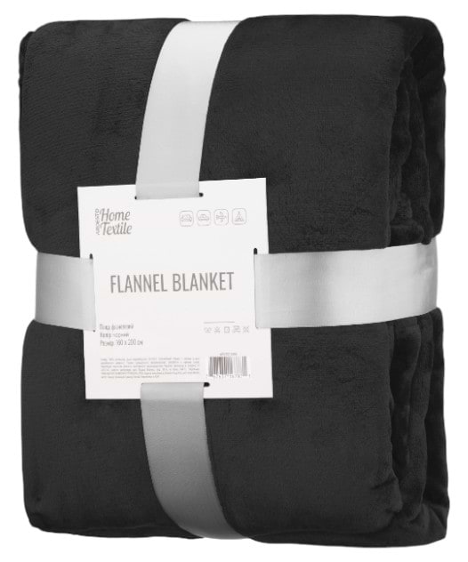 Плед полуторний Ardesto Flannel 160х200 см (ART0215SB) - Фото 1