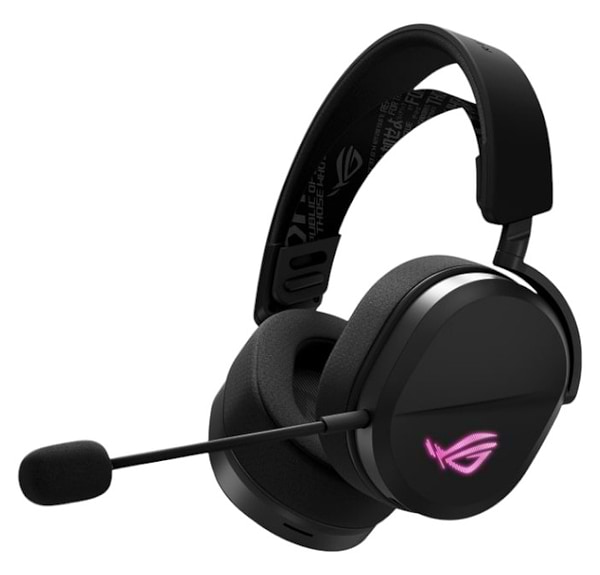 Фото - Гарнітура бездротова ігрова Asus ROG Pelta, USB-A/BT/WL Black (90YH0410-BHUA00)